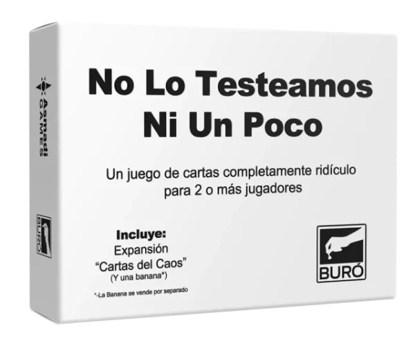 Producto - No Lo Testeamos Ni Un Poco