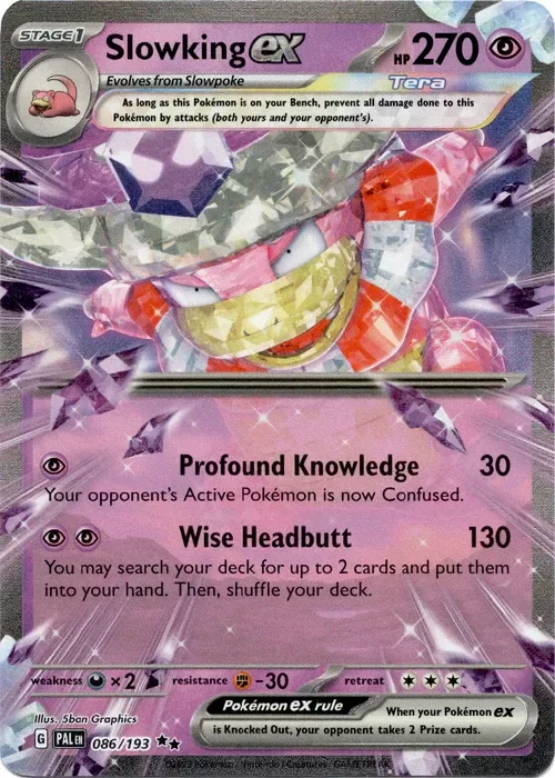 Producto - Slowking ex - 086/193 - Paldea Evolved - Holo