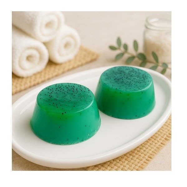 Producto - Jabón de romero exfoliante con semillas de amapola