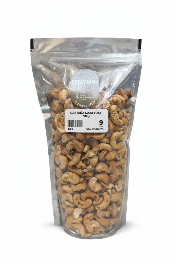Producto - CASTAÑA CAJU TOST S/SAL