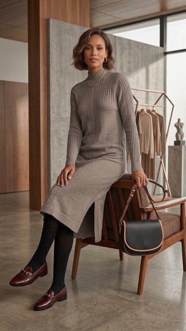 Producto - Vestido Manhattan Full-Knit - Sofisticación Sin Costuras - 4
