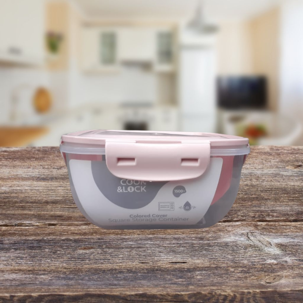 Producto - Hermético cuadrado Bager 14x7 900ml