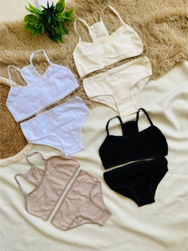 Producto - Conj nena algodon liso