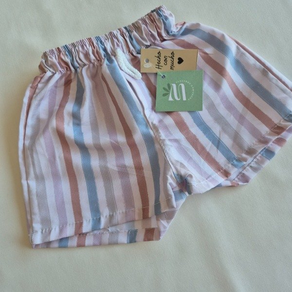 Producto - Short de baño a rayas