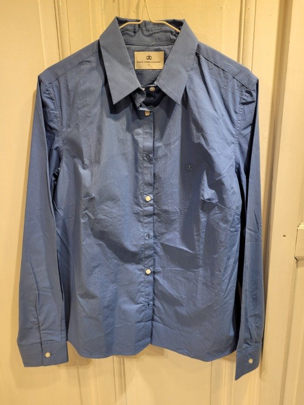 Producto - Camisa PAULA CAHEN D'ANVERS azulino Talle M - PRECIO: 50X