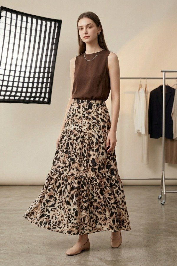 Producto - Pollera FAINA - LEOPARDO - 3