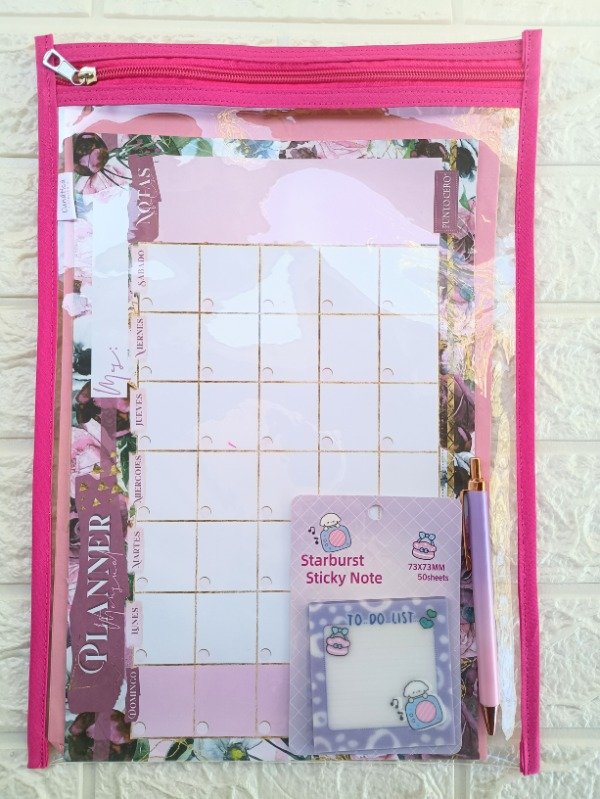 Producto - Sobre Cristal Grande Oficio Fucsia