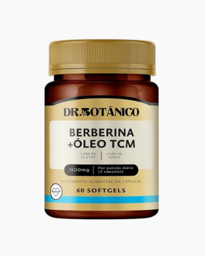Producto - Berberina HCL + OLEO TCM 1.500Mg 60 Softgels DR. BOTANICO