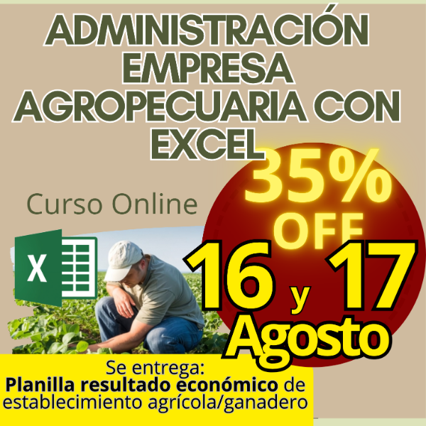 Producto - Curso Online Administración de la  Empresa Agropecuaria