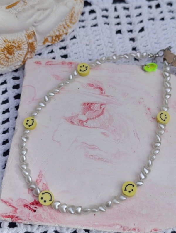 Producto - Collar corazones y sonrisas