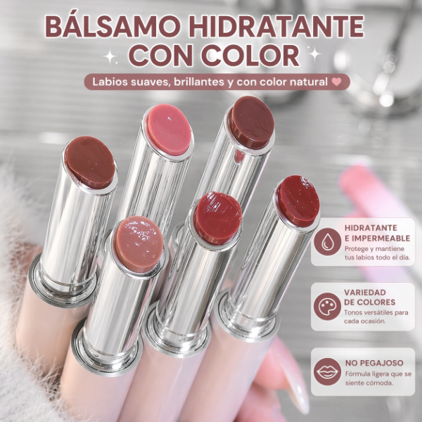 Producto - Labiales hidratantes con color