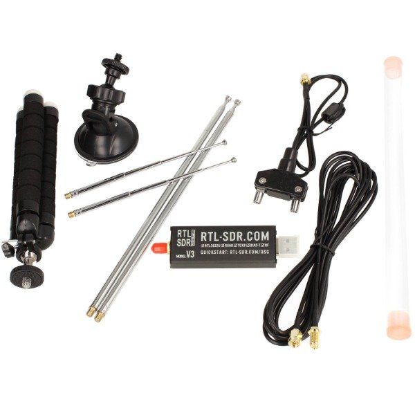 Producto - Kit Receptor RTL-SDR Blog V3 USB-A con Antena Dipolo - 0