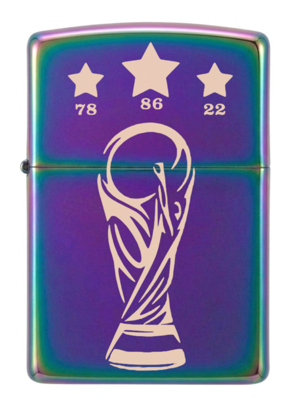 Producto - ENCENDEDOR BENCINA RECARGABLE COPA DEL MUNDO ESTRELLAS - 1