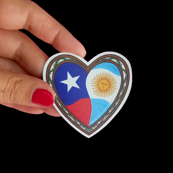 Producto - Sticker Corazón ARG-CL