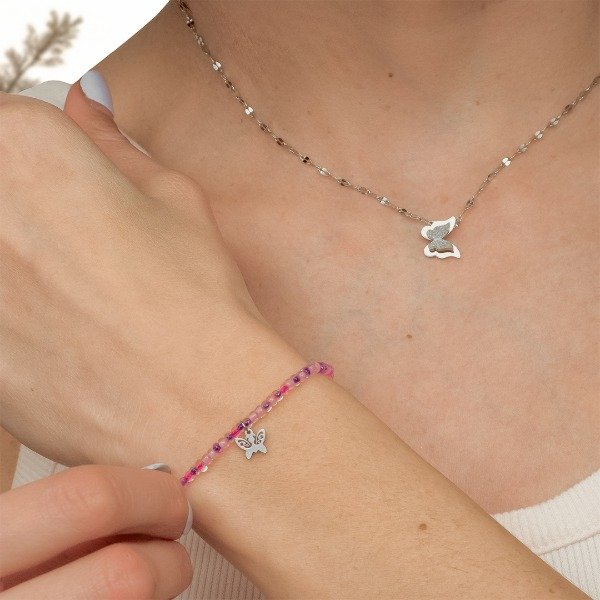 Producto - Pulsera Acero Mariposa Chiara