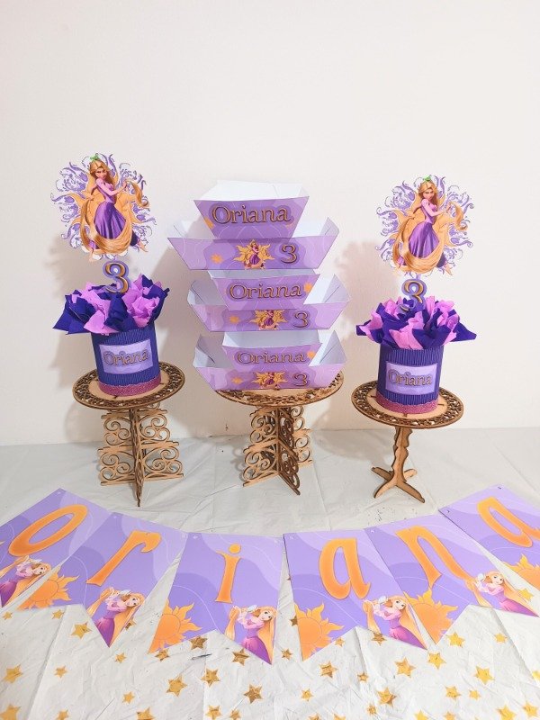 Producto - Centro de mesa Rapunzel