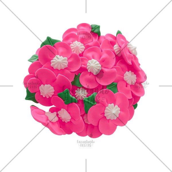 Producto - Flores Azucar No Me Olvides x 5u Color Rosa