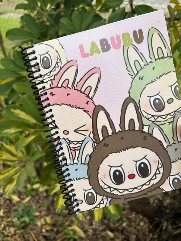 Producto - CUADERNO LABUBU ANILLADO X40