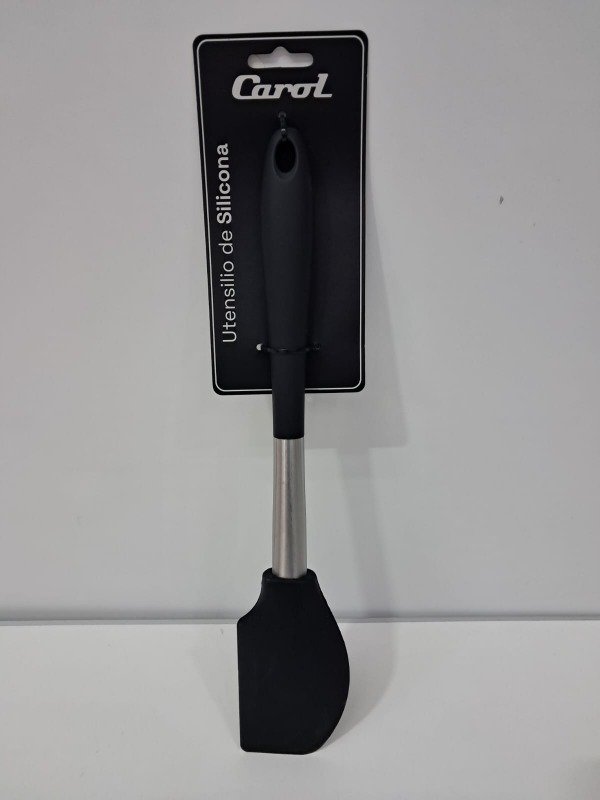 Producto - ESPATULA ACERO CON PUNTA SILICONA