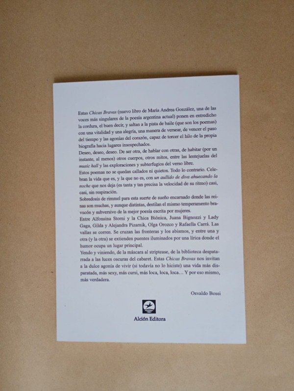 Producto - Chicas bravas - María Andrea González - Alción Editora 2026 - 1