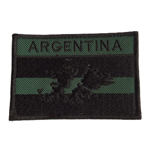 Producto - Parche Bordado Bandera Malvinas Verde