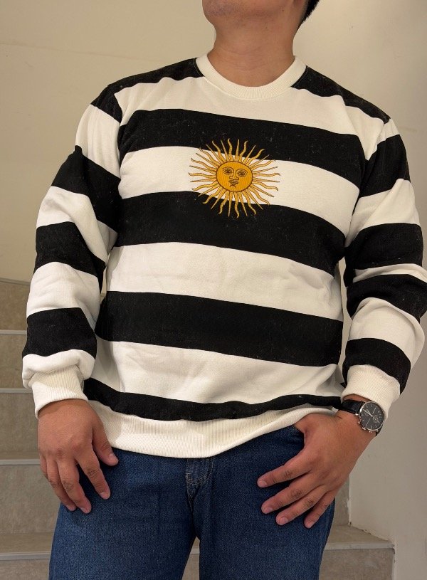 Producto - BUZO BORDADO ARG NEGRO