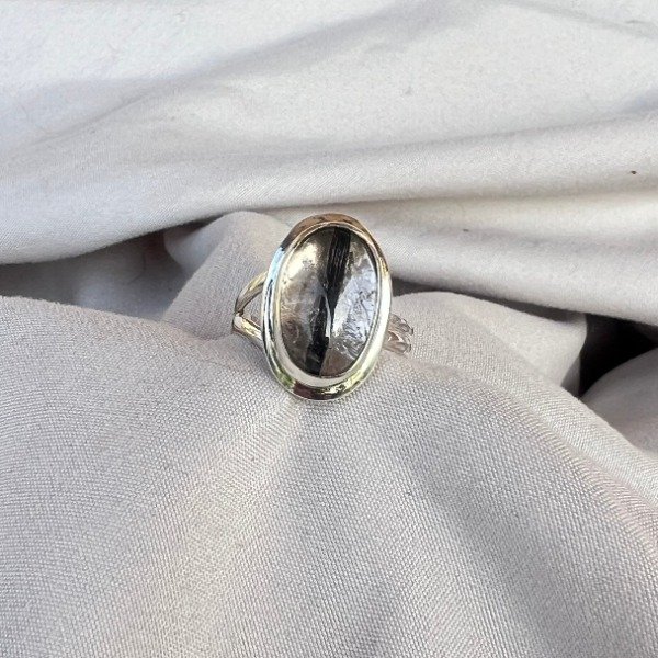Producto - ANILLO CUARZO TURMALINADO