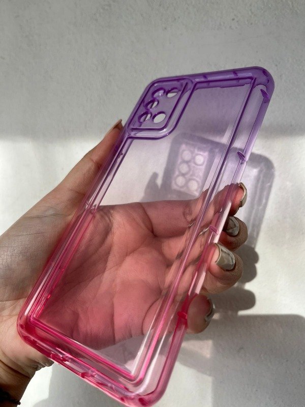 Producto - A31 tpu degrade lila y rosa
