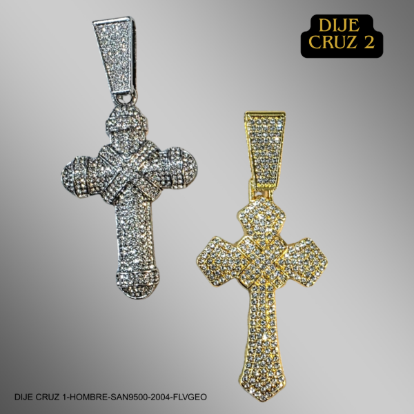 Producto - DIJE CRUZ 1-hombre-San9500-2004-FLVGEO