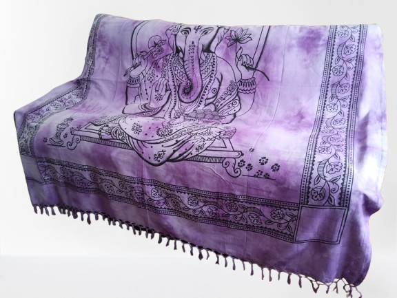 Producto - Cubre Manta elefante Violeta