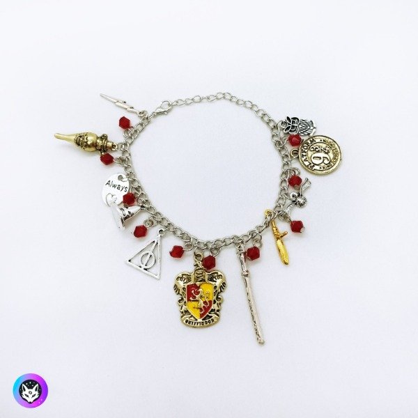 Producto - Pulsera dijes Gryffindor LICENCIA OFICIAL Harry Potter
