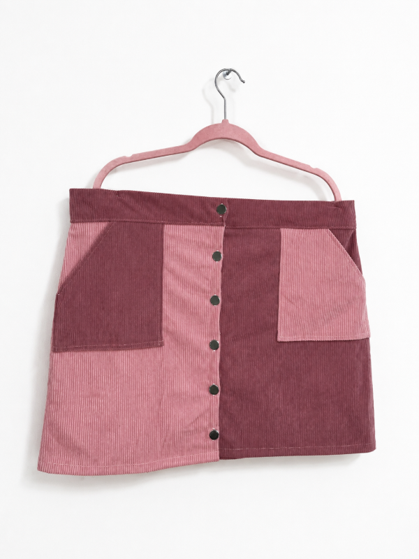 Producto - Pollera Tinnah Rosa (STOCK) - 0