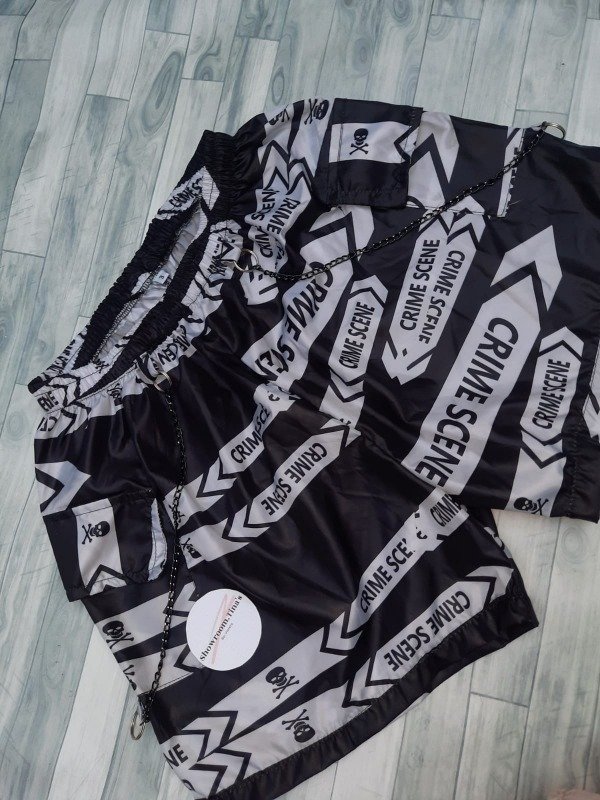 Producto - Short crime scene negro