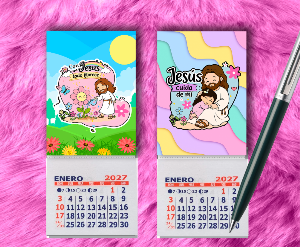 Producto - CALENDARIOS MIGNON JESUS ANIMADO