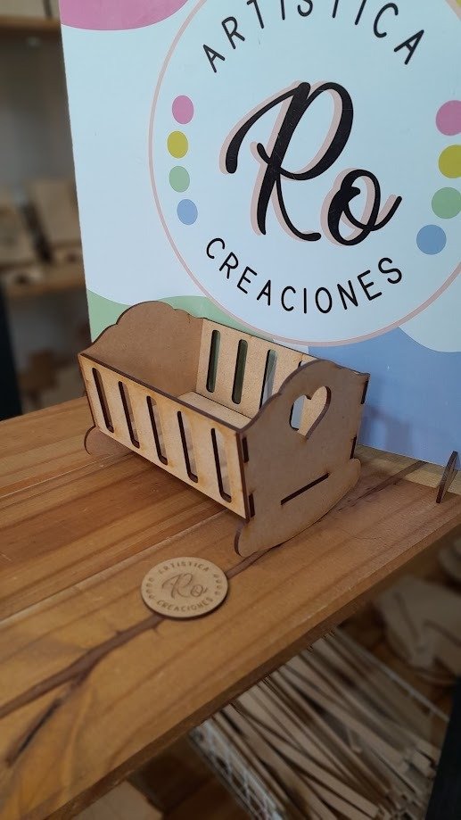 Producto - CENTRO DE MESA CUNA- BAUTISMO