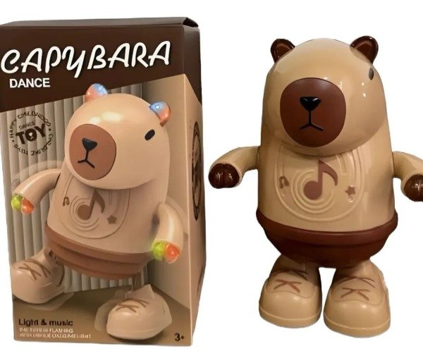 Producto - Capibara Bailarin Con Musica Y Luces A Pilas Full