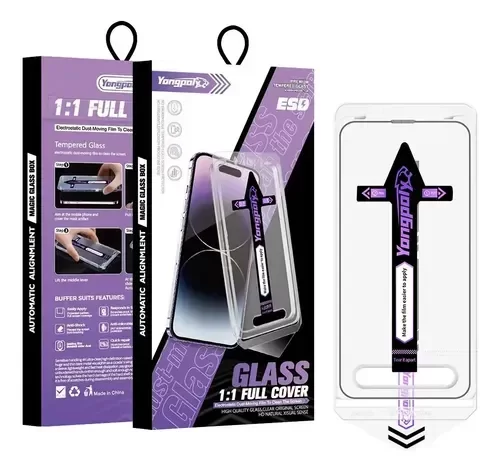 Producto - Kit instalador + vidrio templado - iPhone 17