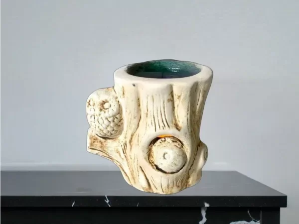 Producto - Hornillo árbol rústico con lechuza - 0