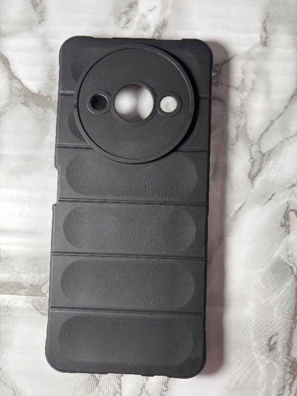 Producto - Case puffer invertida negra Redmi A3