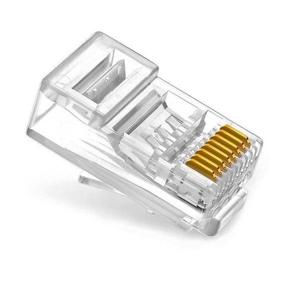 Producto - Conector Plug RJ45 Cat6 -50 unidades -Kelyx (0417528)