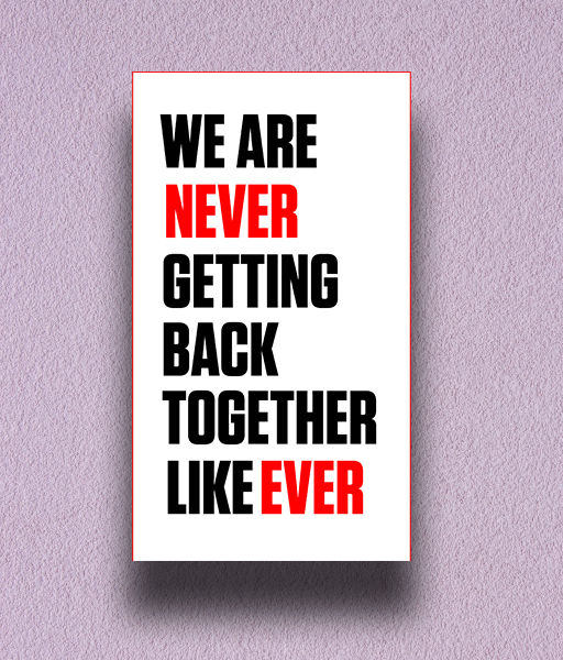 Producto - STICKER  TAYLOR - Like Ever