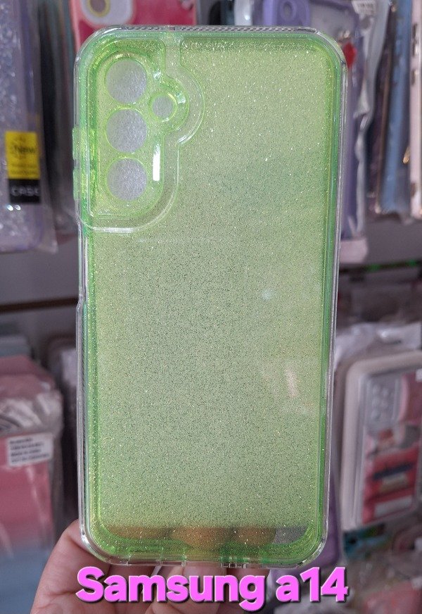 Producto - Funda brillo reforzada. Samsung a14