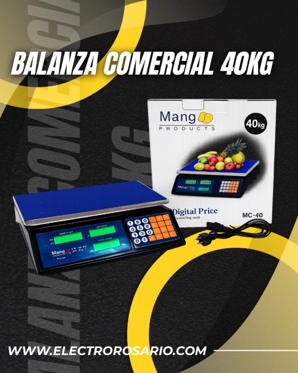 Producto - BALANZA COMERCIAL 40KG