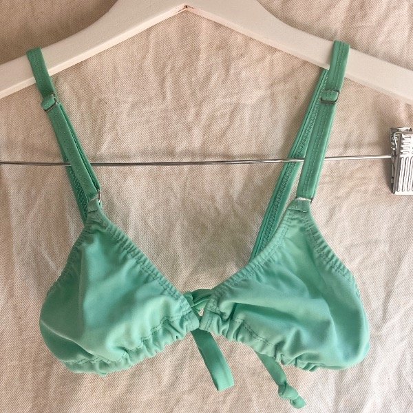 Producto - Corpiño triángulo verde menta