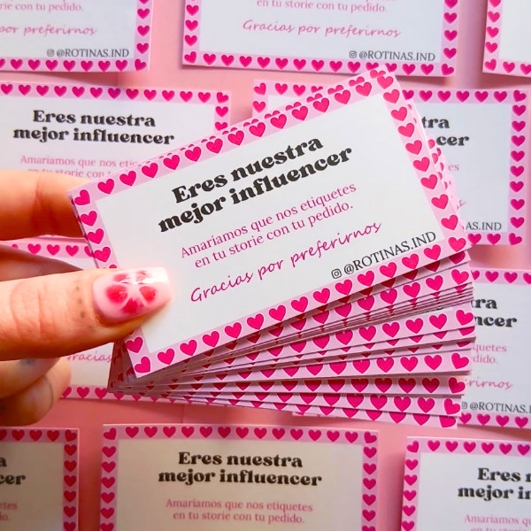 Producto - Tarjetas - 9x5