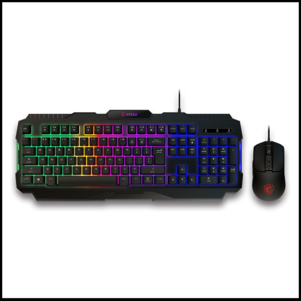 Producto - Teclado Y Mouse Combo Gamer Msi Forge Gk100