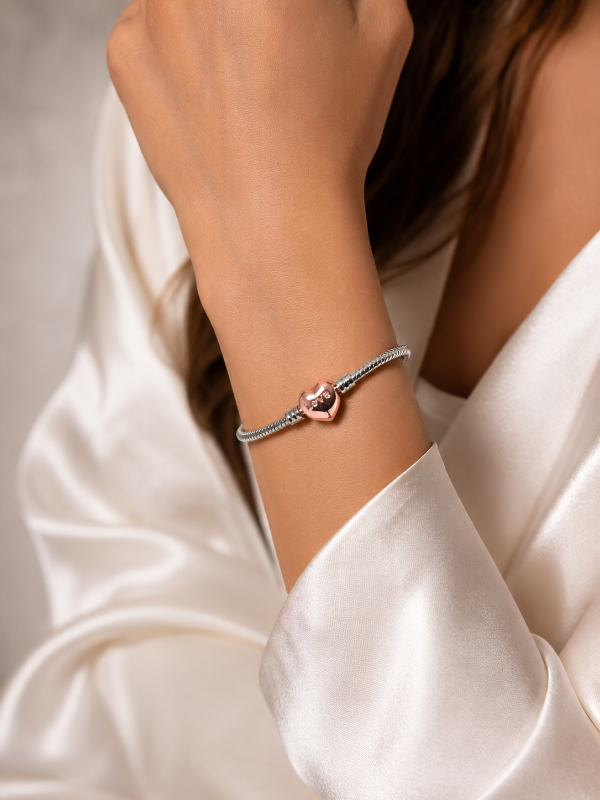 Producto - Pulsera tipo Pandora acero quirúrgico (cierre Pandora)