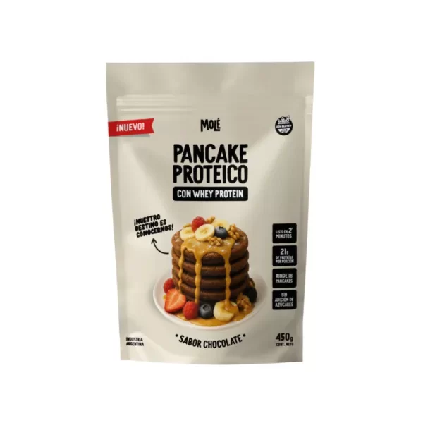 Producto - MOLE PANCAKE PROTEICO WHEY 450G - 1