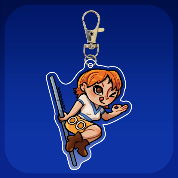 Producto - Llaveros One Piece - Mugiwaras + Ace y Sabo - 3