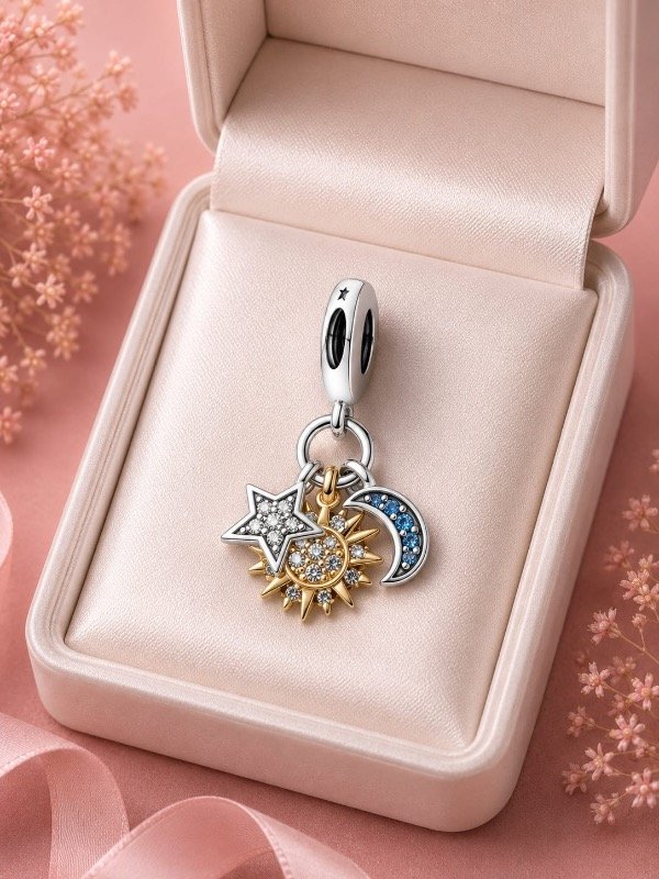 Producto - Dije Pandora Estrella/ Sol/ Luna